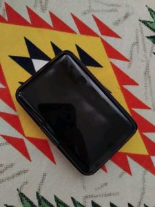 Sleek Black Card Holder