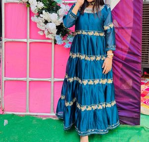 Party wear traditional kurta with dupptaa