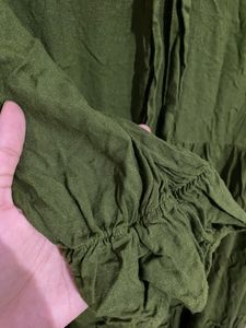 Green maxi Dress In L Size ,New One,Final Price ❤️