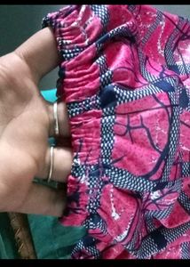 Comfortable Pink Plaid Pattern Palazzo Pants