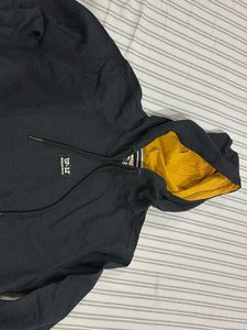 unisex oversized Black Hoodie