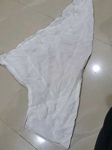 Pure White mkna muslim hijab