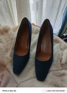 Stylish Blue Heels