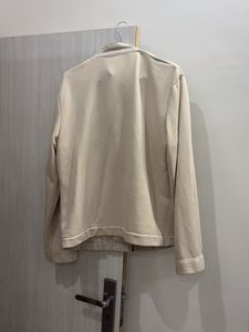 y2k  Cream Utility Jacket unisex