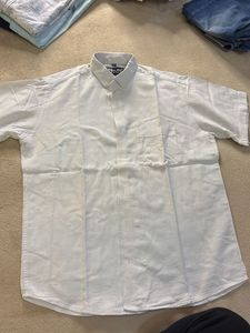 Classic White Men's Shirt