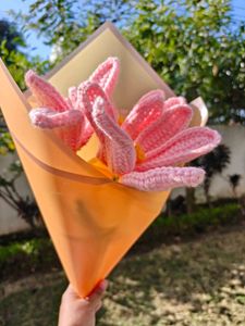 Handmade Crochet Flower Bouquet