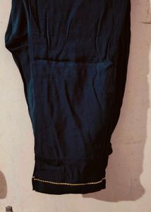 Zari Work Women Kurta Pant And Dupatta Set