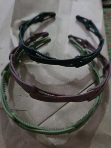 Folded Hair Headbands (one piece of any color)