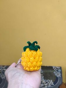 Cute Crochet Pineapple Keychain