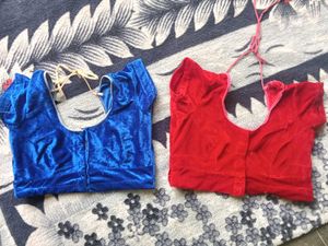 Velvet Blouses (2 pcs)