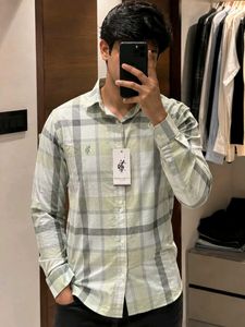 BRAND NEW U.S. POLO ASSN. Cotton Checked shirt