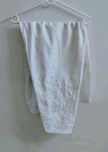 🌸 Pink Chikankari Kurta Set (Embroidered Payjama)