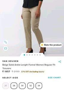 Van Husen Trousers For Women 👖