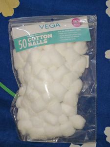 Vega Cotton Balls - 50 Count