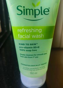 Simple Refreshing Facial Wash