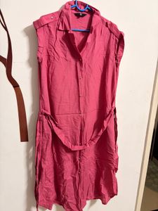 Pink Button-Down Shirt