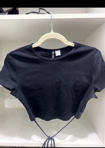 H&amp;M Tie Up Top