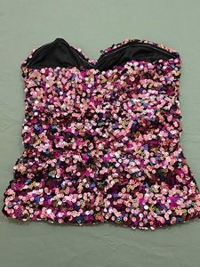 ZARA Sequin Corset Top