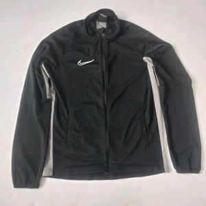 Nike Dri-fit grey &amp; black track jacket