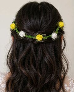 Elegant Floral Hair Crown