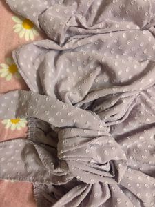 Chiffon tie top