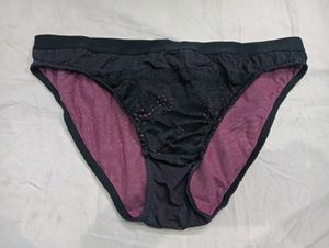 💛 Women's Black Lace Briefs
