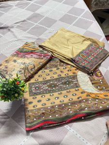 Embellished Kurta Set with Dupatta