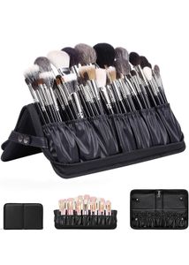 Makeup Brush Pouch Foldable Zipper