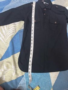 Stylish Black Ethnic Set for Boys