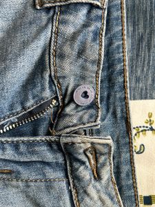 Vintage Patch Denim Shorts