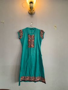 blue kurta s size