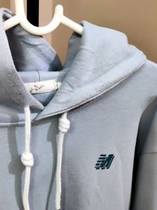 💥BUY1GET1💥 men's blue color-block hoodie (hooded sweatshirt).