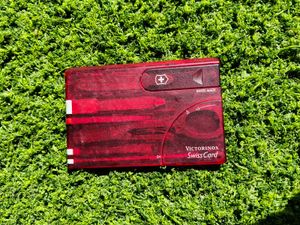 VICTORINOX SWISSCARD CLASSIC – RED Swiss Made | 10