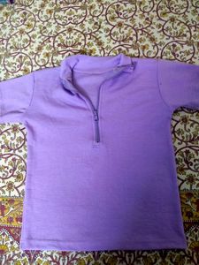 Lavender Crop Top For Women