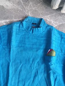 Stylish Blue Kurta Set