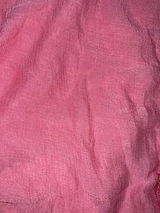 Elegant Pink Dupatta with Embellished Border