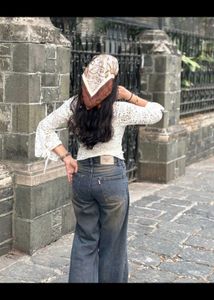 Stylish off White top