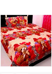 Brand New Teddy Bear Cotton Bedsheet