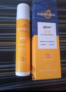 Aqualogica sunscreen, Papaya And Vitamin C Completely new,