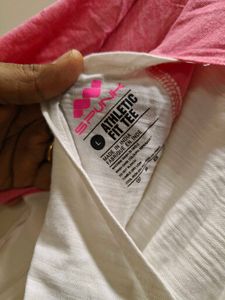 spunk new L athletic tee