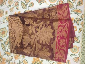 Stunning Brocade Silk Saree