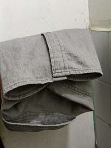 Jack &amp; Jones Grey Denim Shirt
