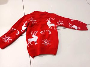 Festive Kids' Sweater Set