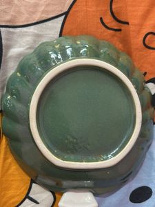 Decorative Green Shell Plate