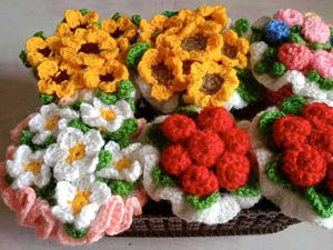Crochet Flower Bouquet 💐