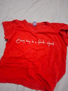 Red Graphic T-Shirt