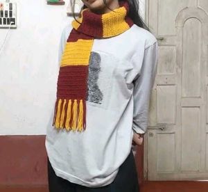 Handmade Harry Potter Crochet Scarf