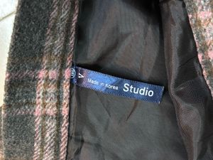 Korean style Plaid Mini Skirt