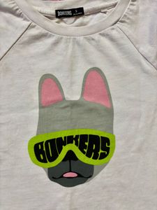 Cute French Bulldog Graphic T-Shirt, size (S)