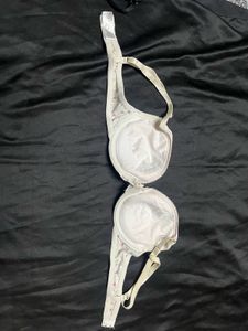 Heart Print Bra